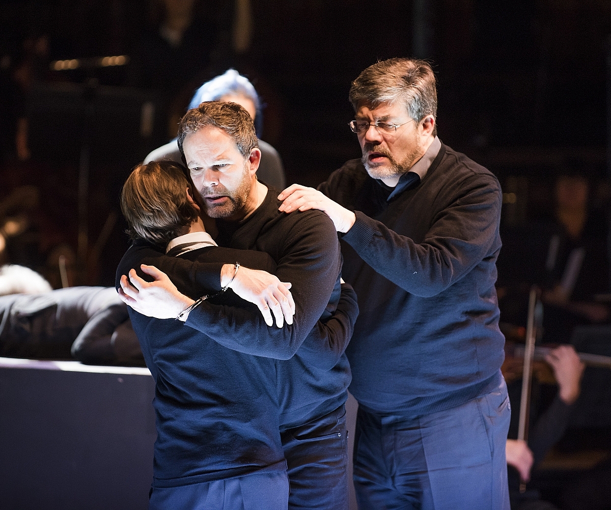 Peter Sellars' touchy/feely production of Debussy's opera Photo: Tristram Kenton